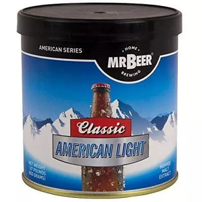 Mr. Beer American Light 2 Gallon Homebrewing Refill Multicolor • $25.49
