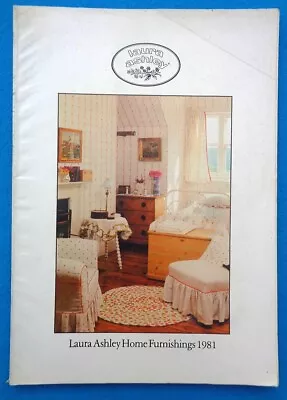 Vintage Laura Ashley Home Furnishings Catalogue 1981 • £15