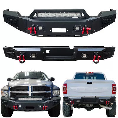 For 2003-2005 Dodge Ram 2500 3500 Front Or Rear Bumper With Lights And D-Rings • $639.99