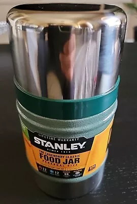 $45 • Buy Stanley Stainless Steel Vacuum Food Jar 17oz Camping 12hrs HOT COLD  NEW 