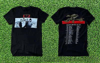 U2 1987 Tour Music T-Shirt Unisex Gift For Fans All Size • $25.99