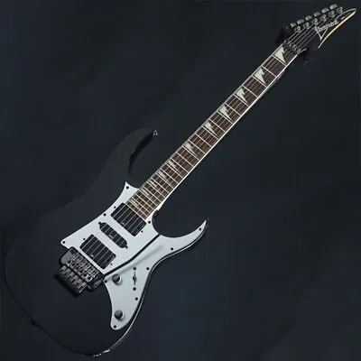 Used Ibanez RG350EXZ Black Electric Guitar HSH 3.68kg Good Condition W/GB • $799.51