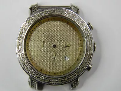 Vintage Jojo Treasure Jtr4 Mens Gemstone Quartz Watch - Parts Or Repair • $49