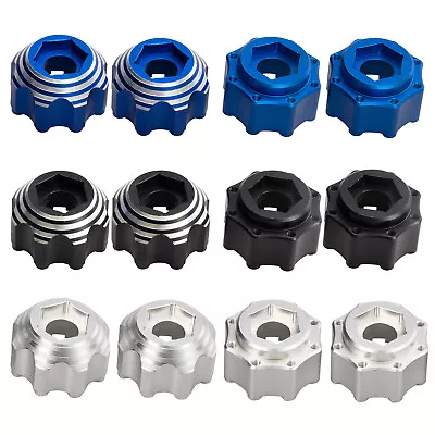 ALUMINUM 8X32 To 17mm HEX ADAPTERS 1/2 Inch Offset For PRO-LINE WHEELS • $35.99