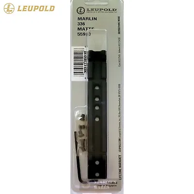 LEUPOLD Rifleman MARLIN 336 Scope Base MOUNT Matte 55910 Factory FAST SHIP • $17.80