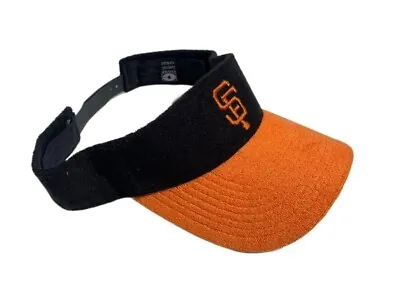 San Francisco Giants Unisex Sun Visor Hat Orange Black Adjustable Baseball New • $18.69