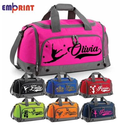 £20.99 • Buy Personalised Dance Holdall Bag Girls Ballet Childrens Glitter Kit Kids School 