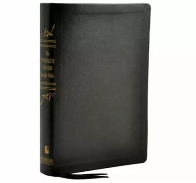 The Complete Messianic Jewish Study Bible Black Genuine Calf Skin Leather • $96.78