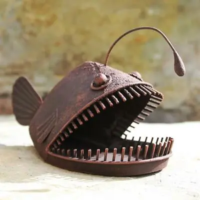 Decorative Metal Angler Fish • $21.07