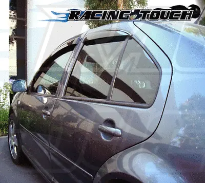 JDM Out Channel 2MM Visors Deflector & Sunroof 5pcs Mercedes W210 Wagon 1998-03 • $56.31