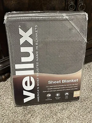 Vellux Sheet Blanket Full/Queen • $24.99