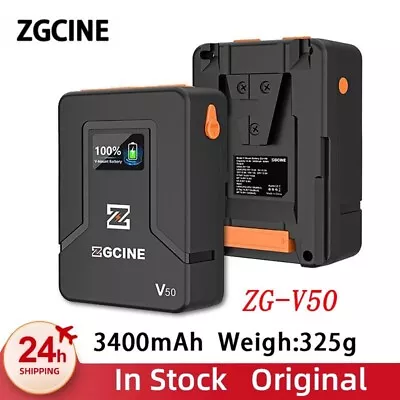 ZGCINE ZG-V50 Mini Micro V Mount Battery 50Wh 14.8V 3400mAh VMount Battery Suppy • $210