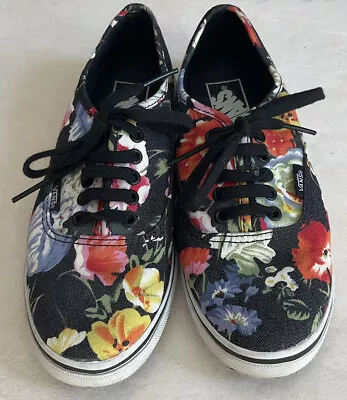 Vans Off The Wall Shoes - Floral - Unisex / Women Size US 6 / Men Size US 4.5 • $25