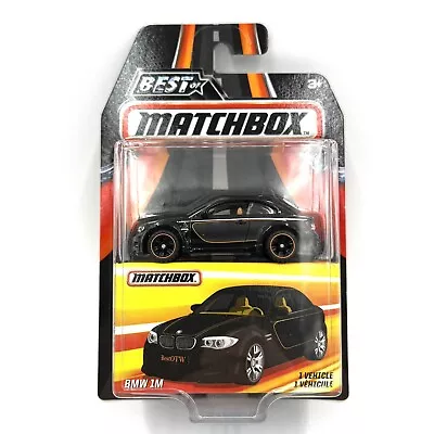 Best Of Matchbox Series 1 Premium Collection 2013 BMW 1M Coupe Black New In Box • $15.99