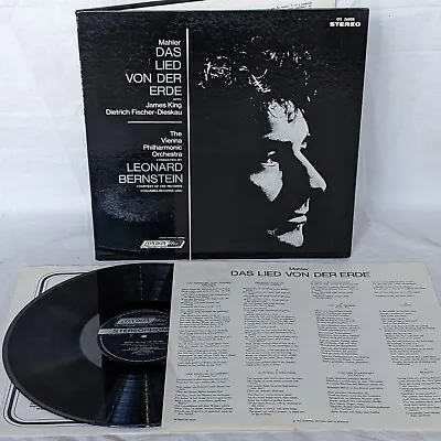 London OS 26005 Mahler DAS LIED VON DER ERDE Bernstein 2W/2W Stereo GATEFOLD • $14.99