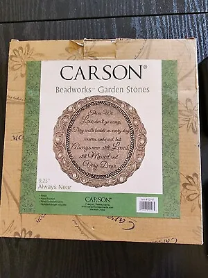 Carson Beadworks Memories Garden Stone 9.25 Always Near 10147 • $39.99