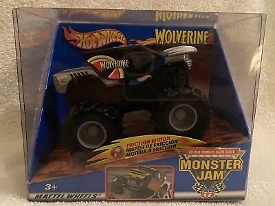 Hot Wheels Monster Jam SILVER Wolverine Rev Tredz (2002) 1:43 Scale • $13.99