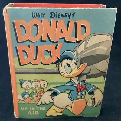 Rare DONALD DUCK Better Little Book “IN THE AIR” By CARL BARKS 1945 • $58.99