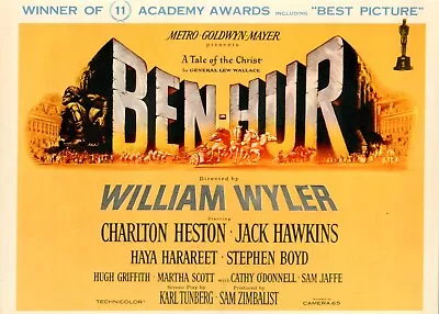 New Ben Hur Movie Poster Premium Wall Art Print A5-a1 Size • $19
