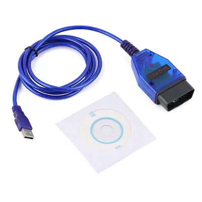 For VAG-COM VCDS Scanner Tool OBD2 KKL CH340 409.1 VW Audi Test Line AUB Cable • $21.19