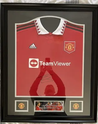 Lisandro Martinez Signed And Framed Manchester United Shirt: Home 2022-23 • $372.57