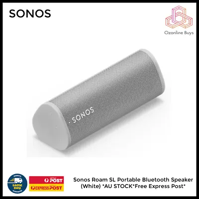 $189 • Buy Sonos Roam SL Portable Bluetooth Speaker (White) *AU STOCK*Free Express Post*