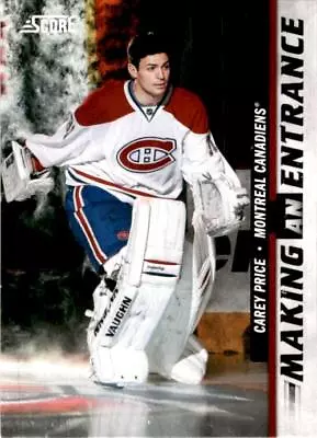 2011-12 Score #9 Carey Price Montreal Canadiens • $2.99