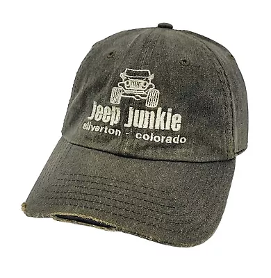 Jeep Junkie Silverton Colorado Distressed Style Relaxed-Fit Adjustable Hat Cap  • $14.95