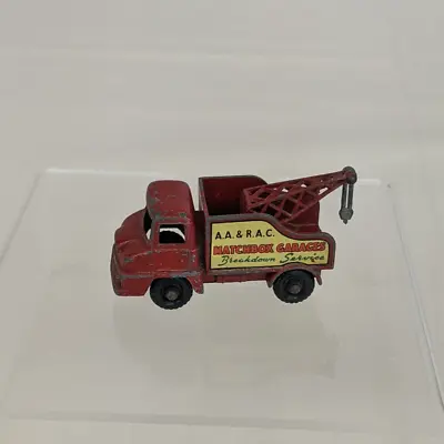 VTG Lesney Matchbox Thames Trader Wreck Truck A.A. & R.A.C. Garages #13 England • $19.99