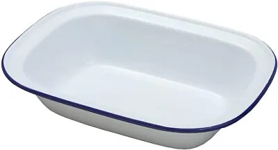 Falcon Enamel 22cm Oblong Pie Dish • £7.99