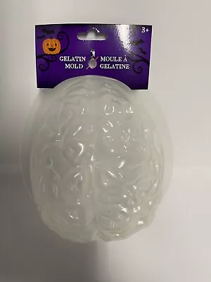 NEW Brain Shape Jello Mold Halloween Food Brains Zombie Gelatin Human Head Joke • $9.50