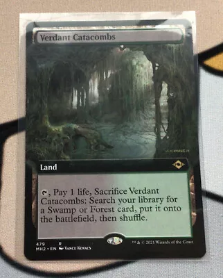 MTG Verdant Catacombs Extended Art Modern Horizons 2 • $28