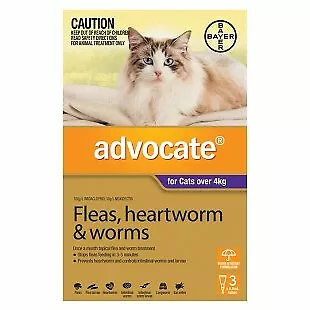 Advocate Purple For Large Cat 3 Pack • $62.70