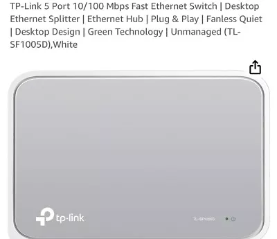 TP-Link 5 Port Ethernet Switch (pack Of 4) • $3.99