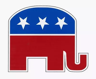 Tea Party Anti Obama Decal Bumper Sticker GOP 4 X4.5  M • $4.99