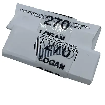 Genuine LOGAN 270 Blades Mount Cutters 2000 424 440 301-1 350-1 450 - PACK OF 10 • £6.29