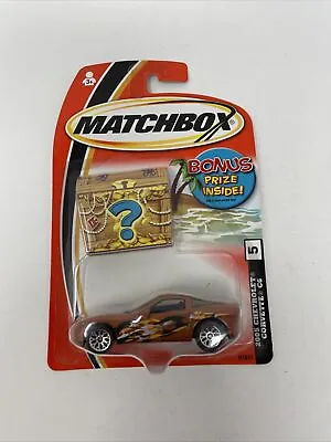 2005 Matchbox 2005 Chevrolet Corvette C6 W/Treasure Chest Bonus Prize NOC • $15.99