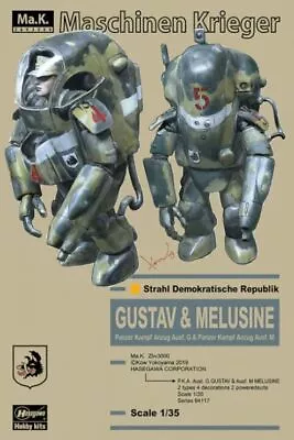 1/35 Maschinen Krieger PKA Ausf G Gustav & Ausf M Melusine Anti-Gravity Armored • $36.08