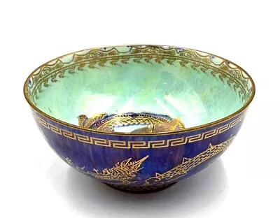 ** Fairyland Porcelain Luster Bowl ** Gilt & Dragons ** Wedgwood England ** • £778.38