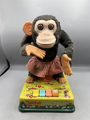 1950's Vintage Dancing Merry Chimp Ck Japan Battery Op  Not Working  Missing Ear • $39.86