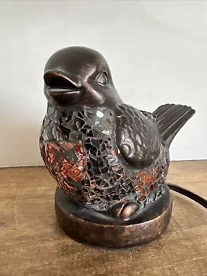 Vintage Robin Birds Of A Feather Tv Lamp Retro Garden Nightlight Deco EstateSale • $29.99