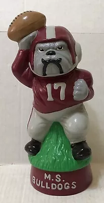 Rare Vintage MISSISSIPPI STATE BULLDOGS Football BULLY Mascot Statue / Figure • $125