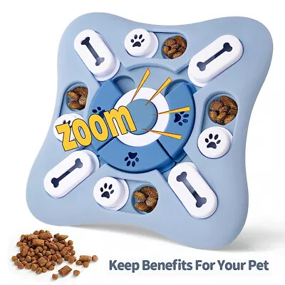 UK Dog Puzzle Toys Pet Snuffle Mat For Dogs Puppy Interactive Feed Training Game • £12.89