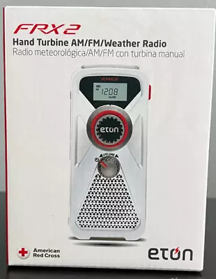 Eton FRX2 Emergency NOAA Weather Radio W/Hand Turbine & Solar Charge W/Light NEW • $24.95