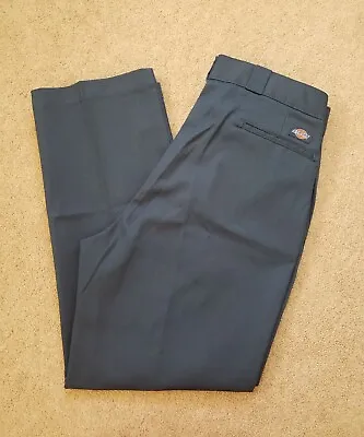 Vintage Dickies Mens Size 40x30 USA Made Navy Blue Work Pants • $17.49