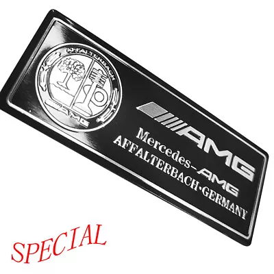 3D Aluminum For AMG Special Edition Affalterbach Emblem Interior Side Sticker • $14.66