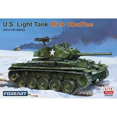 FOREART 2003 1/72 U.S Light Tank  M24 'Chaffee' • $14.98