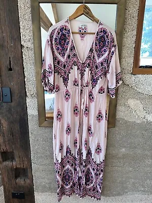 $25 • Buy Arnhem Kimono Size Xls/ S Pink Multicoloured 
