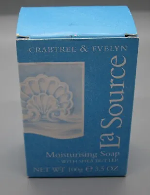£21 • Buy CRABTREE & EVELYN La Source Moisturising Shea Butter Soap 3.5 Oz