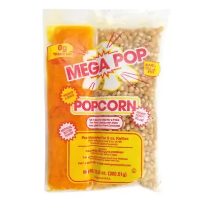 Gold Medal Mega Pop Popcorn Kit (8 Oz. 24 Ct.) • $58